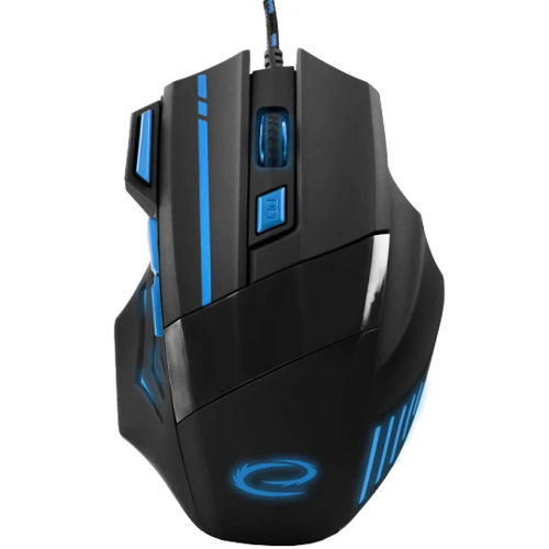 Миша провідна Esperanza Mouse MX201 WOLF 2400dpi Blue - Фото 1 Миша провідна Esperanza Mouse MX201 WOLF 2400dpi Blue - изображение 1