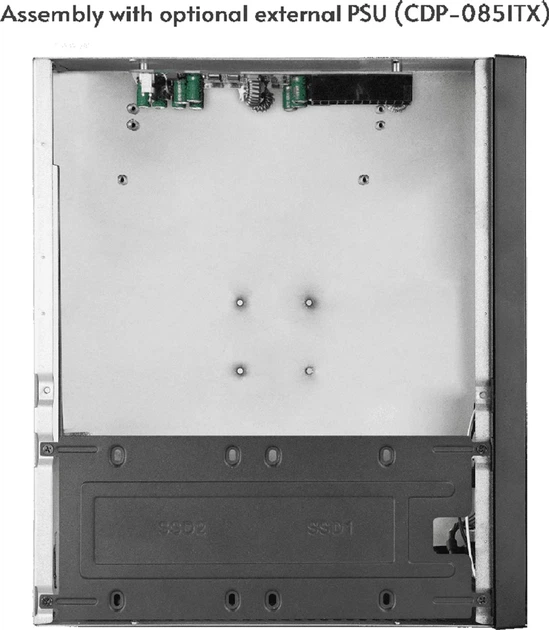 Корпус Chieftec Compact Black (IX-06B-OP) - зображення 7