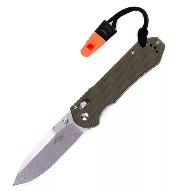 Нож складной карманный, туристический Axis Lock Firebird F7452-GR-WS Green 210 мм - изображение 1