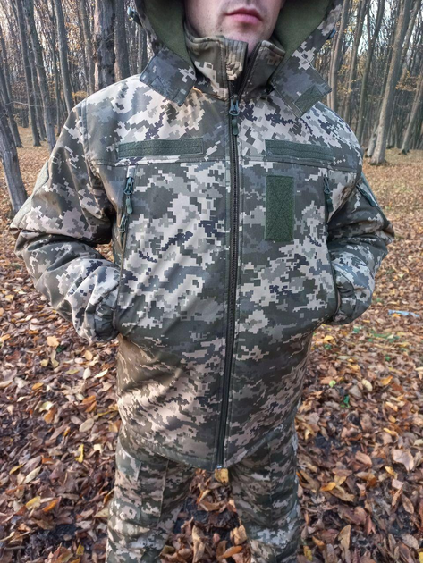 Куртка бушлат тактична піксель на флісі TS20570111 56 - изображение 1