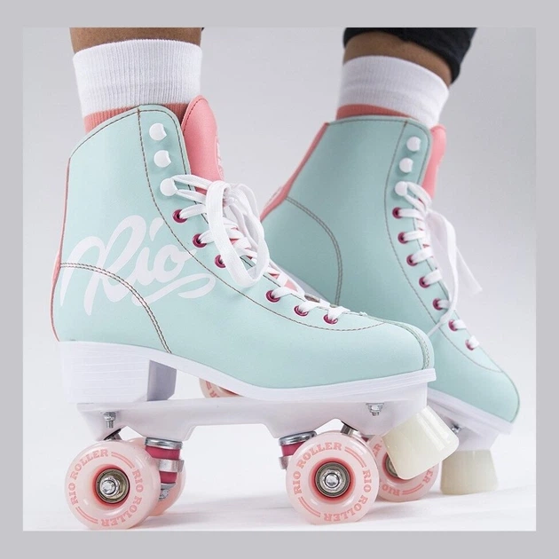 Ролики Rio Roller Script teal-coral - Фото 6 Ролики Rio Roller Script teal-coral - зображення 6
