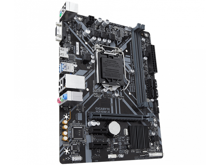 Материнська плата Gigabyte H310M H - изображение 5