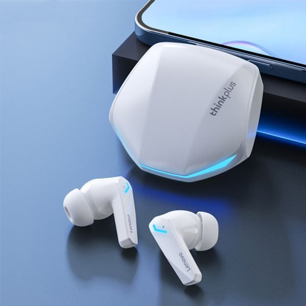 TWS-наушники Lenovo GM2 Pro white купить в интернет-магазине ROZETKA ...