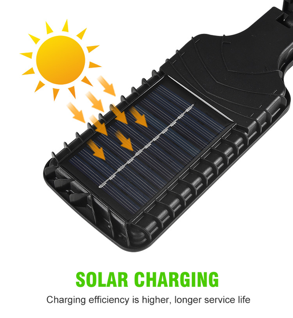 Вуличний світлодіодний ліхтар на сонячній батареї з пультом Solar Light SL-6163-117COB настінний світильник з датчиком руху, акумуляторний - зображення 4