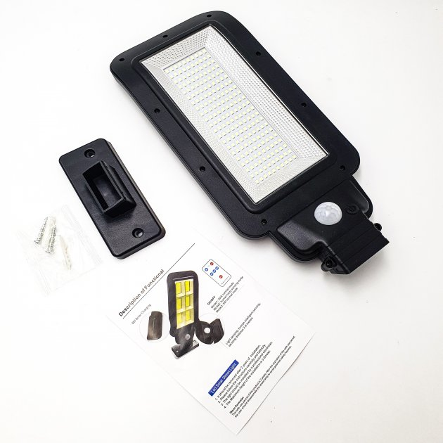 Уличный фонарь светодиодный на солнечной батарее Solar Light SL-T210C-SMD настенный светильник аккумуляторный - изображение 8