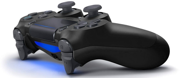 Беспроводной геймпад Doubleshock для PS4 Wireless Bluetooth с двойной вибрацией, джойстик для приставки PS4, PS TV, PS Now, Black Черный - изображение 5