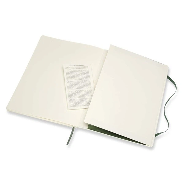 Блокнот Moleskine Classic большой зеленый 8053853600059 - Фото 5 Блокнот Moleskine Classic большой зеленый 8053853600059 - изображение 5