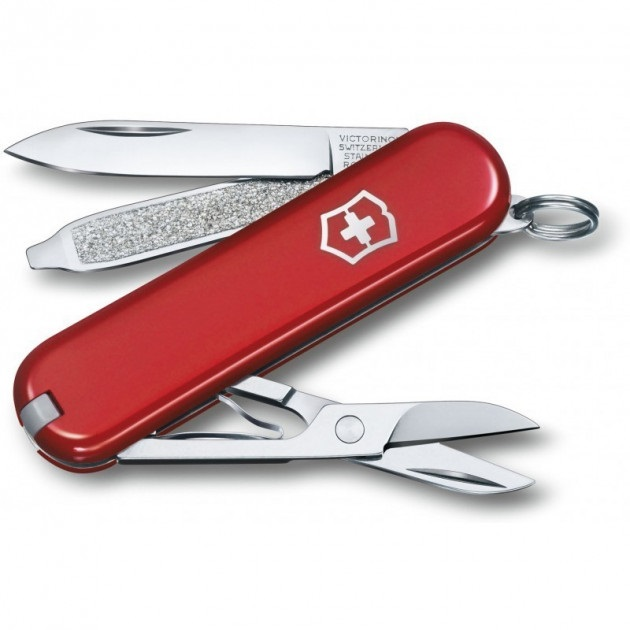 Нож Victorinox Classic SD 58 мм 7 предметов красный (Vx06223) - изображение 2