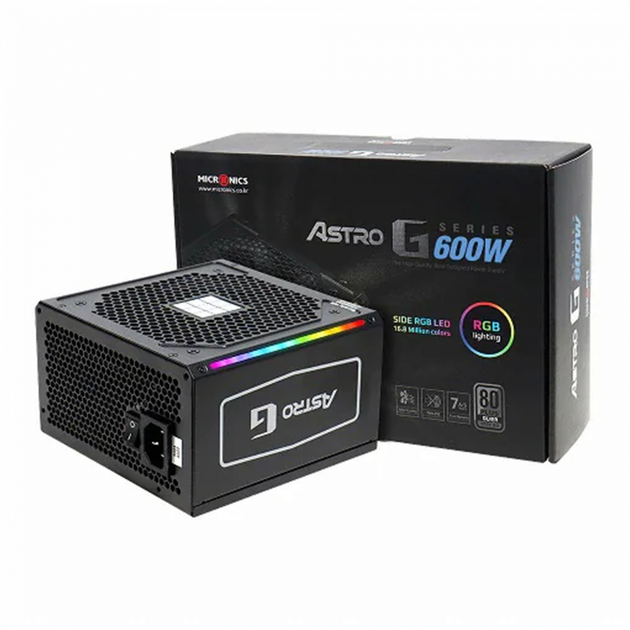 Блок питания HighPower ASTRO G 600W 80+ Silver (HP1-E600EG-H12S/E600GD) - изображение 4