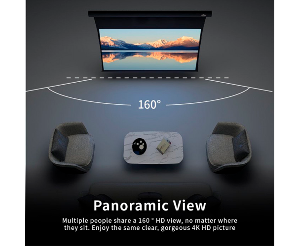 Моторизований екран для проектора VividStorm White Cinema 120" (White) білий (White Cinema 120" (White)_17999) - зображення 6