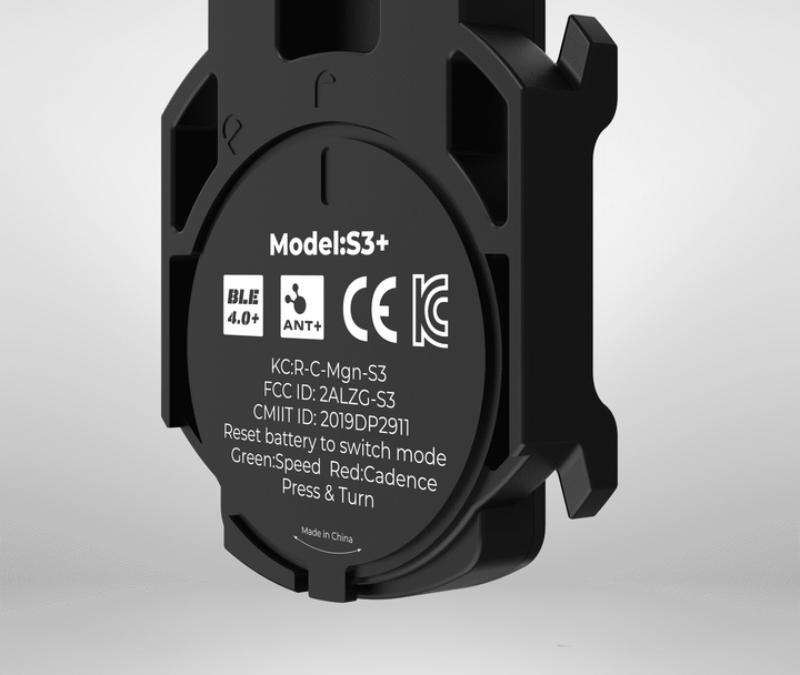 Датчик швидкості або каденсу Magene S3 Bluetooth ANT+ для велокомпьютерів Garmin Wahoo Polar (60602S3) - зображення 2