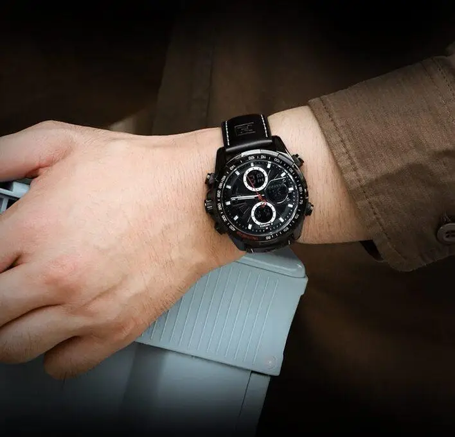 Мужские часы Naviforce Fly NF9197L Black - изображение 3