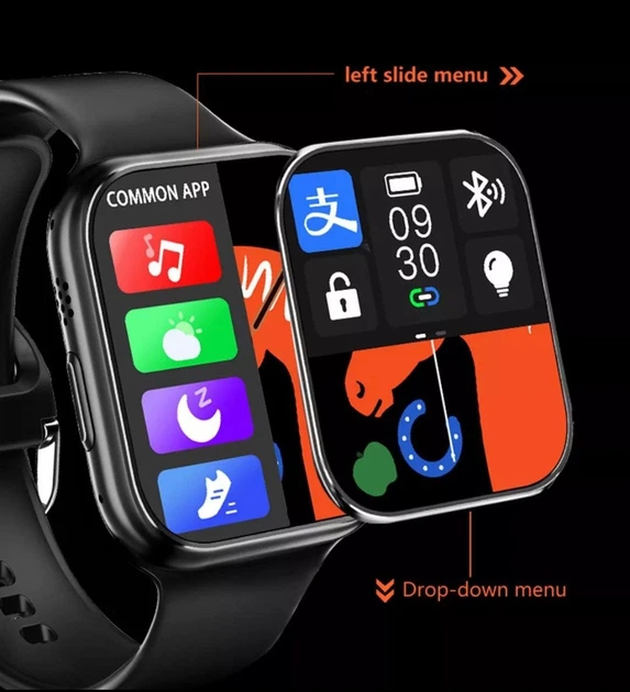 Смарт часы Airplus Smart Watch 8 Series WS8 ULTRA. 8 Series. Умные фитнес часы 8 Series. Черный цвет. - Фото 3 Смарт часы Airplus Smart Watch 8 Series WS8 ULTRA. 8 Series. Умные фитнес часы 8 Series. Черный цвет. - изображение 3