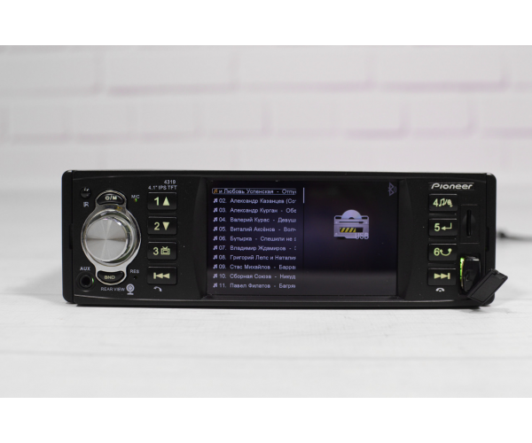 Автомагнітола 1DIN Pioneer 4319 з екраном TFT 4.1″ USB порт – фото