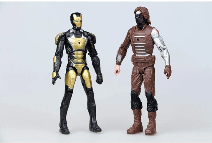 MARVEL プレミアムフィギュア 5種類 14個セット まとめ売り 新品未開封 Набор фигурок Marvel 14в1 Мстители, 17 см, цена: 1299 ₴, купить