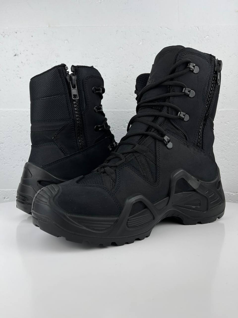 Военные мужские чёрные тактические ботинки Vogel размер 44 - изображение 2