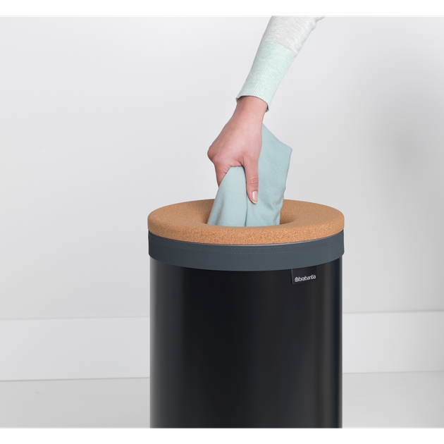 Бак для белья Brabantia Laundry Bin 35 л Черный (120008) - изображение 4