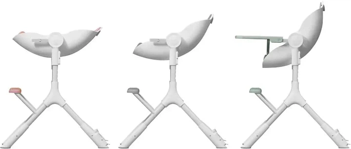 Стульчик для кормления Oribel Cocoon 2.0 Розовый (OR212-90006) - Фото 5 Стульчик для кормления Oribel Cocoon 2.0 Розовый (OR212-90006) - изображение 5