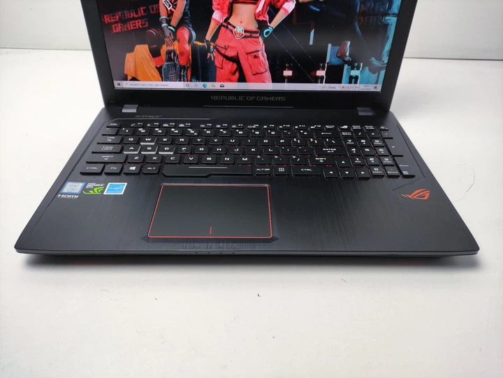 Ноутбук Asus ROG Strix GL553V 15.6 FHD IPS i5-7300HQ 16GB DDR4 SSD128+HDD1TB GeForce GTX1050 4GB GDDR5 Б/У - зображення 2