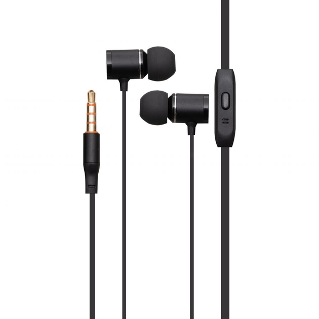 Проводные наушники 3.5mm Celebrat C6 вкладыши с микрофоном 1.2m Black ...