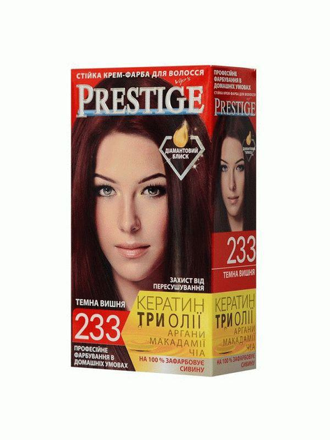 Крем краска для волос Prestige 233 Темная вишня 115 мл – купить онлайн ...