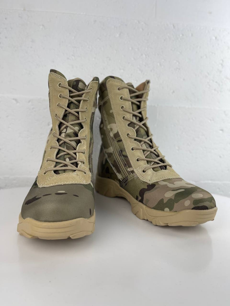Військові чоловічі демісезонні тактичні черевики Delta розмір 45 - зображення 1