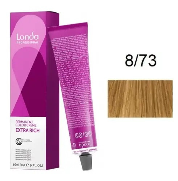 Крем-краска для волос Londacolor 8-73 Светлый блонд коричнево ...