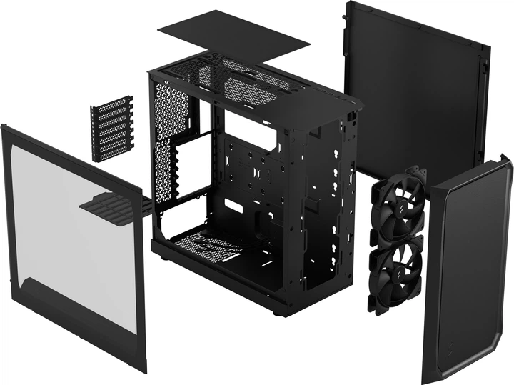 Obudowa Fractal Design Focus 2 Black TG Clear Tint (FD-C-FOC2A-01) - obraz 12