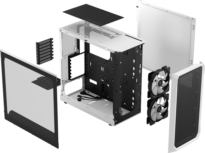 Корпус Fractal Design Focus 2 RGB White TG ClearTint (FD-C-FOC2A-04) - изображение 12