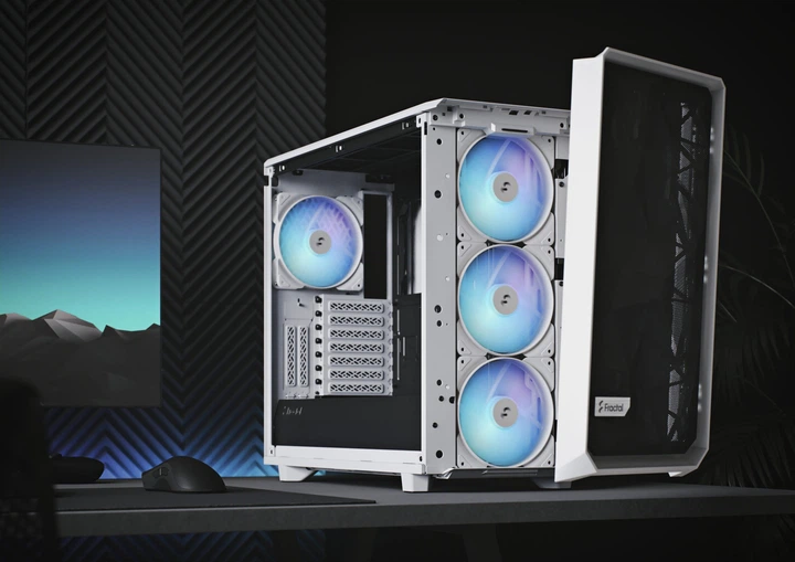 Корпус Fractal Design Meshify 2 RGB Black TG LightTint (FD-C-MES2A-06) - зображення 18