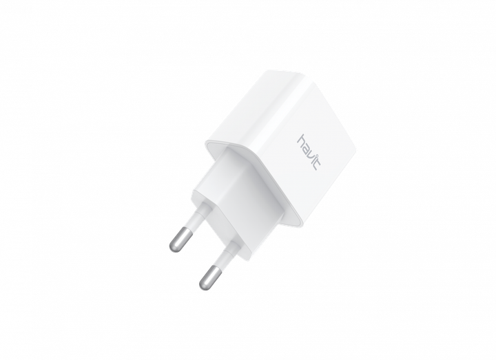 Зарядний пристрій HAVIT HV-H131P 2USB white - Фото 2 Зарядний пристрій HAVIT HV-H131P 2USB white - изображение 2
