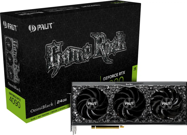 Відеокарта Palit PCI-Ex GeForce RTX 4090 GameRock OmniBlack 24GB