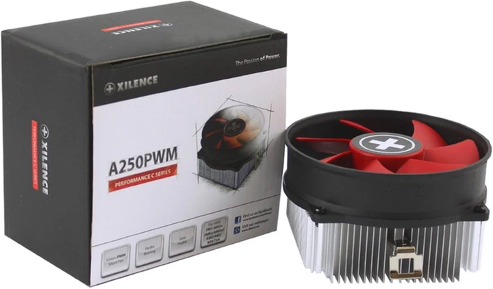 Chłodzenie Xilence A250PWM AMD (4044953500770) - Zdjęcie 1 Chłodzenie Xilence A250PWM AMD (4044953500770) - obraz 1