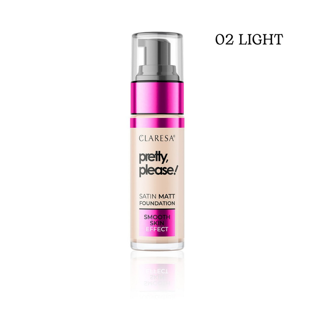 Тональный крем для лица с матово-сатиновым финишем Pretty, please ...