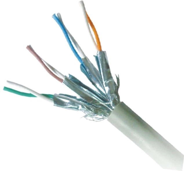 Przewód patch Cord Cablexpert Cat 6a SSTP 50 m Szary (PP6A-LSZHCU-50M) - obraz 2