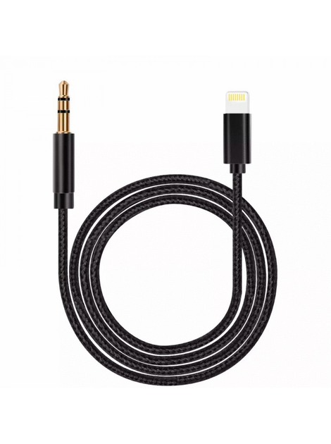 Переходник Lightning на AUX 1м (mini-jack 3.5мм) для iPhone, iPad | 1м ...