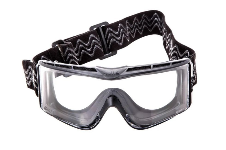 Окуляри маска тактичні військові Bolle X1000 із прозорими лінзами - зображення 1