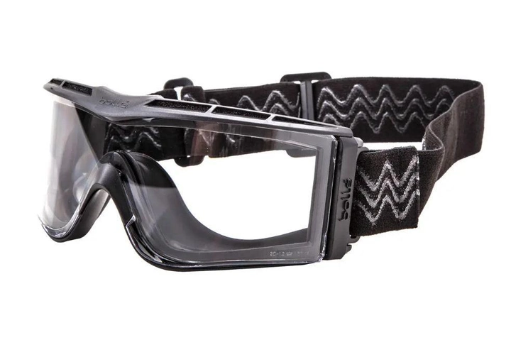 Очки маска тактические военные Bolle X1000 с прозрачными линзами - изображение 2