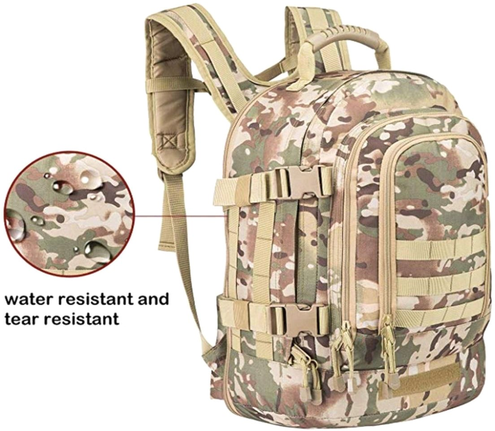 Рюкзак тактический NewtactUA 60 л MultiCam (4825562300018) - изображение 2