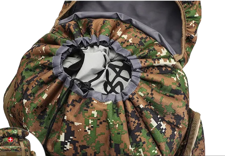 Рюкзак тактический NewtactUA 100 л Камуфляж (4825562300025) - изображение 2
