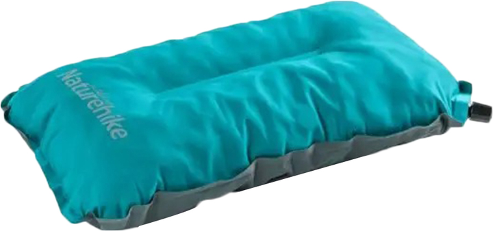 Подушка самонадувающаяся Naturehike Sponge automatic NH17A001-L Светло-голубая (6927595777411) 