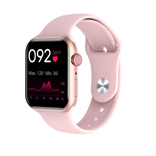Умные часы Smart Watch 4you EMOTION (1.72 IPS, IP66, Звонки, Термометр, Метал, 12мес гарантия) Rose Gold - Фото 2 Умные часы Smart Watch 4you EMOTION (1.72 IPS, IP66, Звонки, Термометр, Метал, 12мес гарантия) Rose Gold - изображение 2