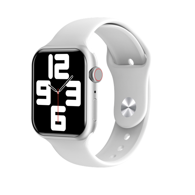 Умные часы Smart Watch 4you EMOTION (1.72 IPS, IP66, Звонки, Термометр, Метал, 12мес гарантия) White - Фото 2 Умные часы Smart Watch 4you EMOTION (1.72 IPS, IP66, Звонки, Термометр, Метал, 12мес гарантия) White - изображение 2