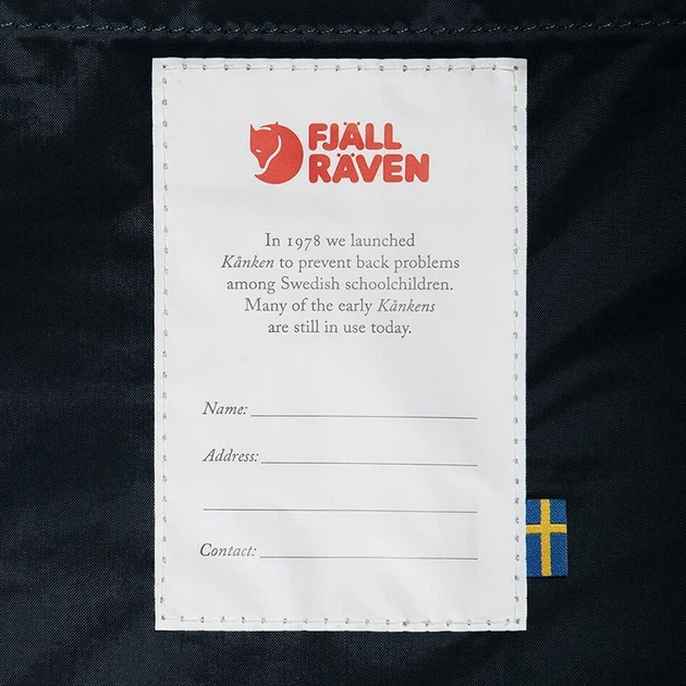 Міський рюкзак Fjallraven Kanken Navy 16л (23510.560) - зображення 11