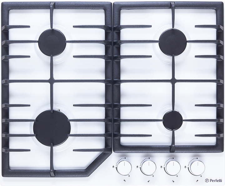Варильна поверхня газова PERFELLI HGM 61494 WH - зображення 1