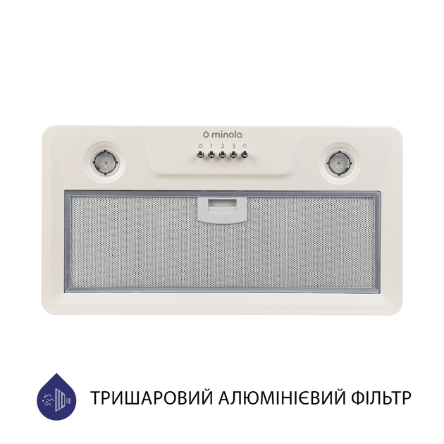 Витяжка Minola HBI 5202 IV 700 LED - изображение 2