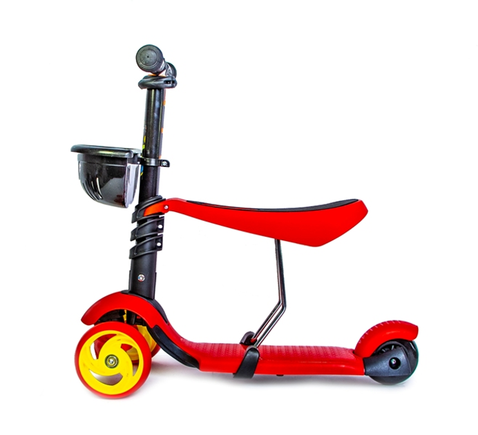 Детский самокат Scooter Smart 3in1 красный (NST025571091) – фото ...