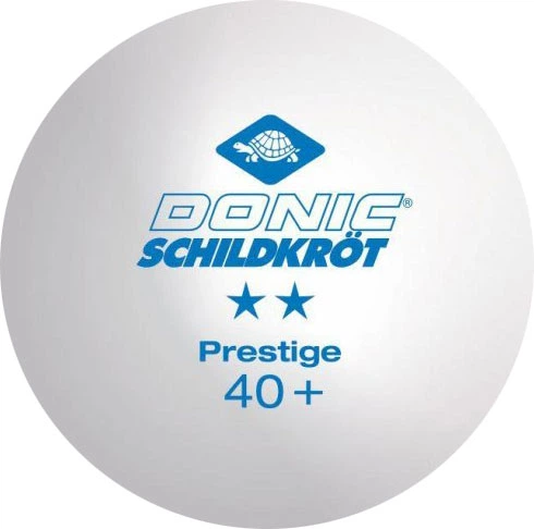 Мячи для настольного тенниса Donic Prestige 2 звезды 40+ 6 шт. White+orange (608523) - изображение 2