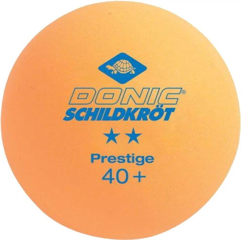 Мячи для настольного тенниса Donic Prestige 2 звезды 40+ 6 шт. White+orange (608523) - изображение 3