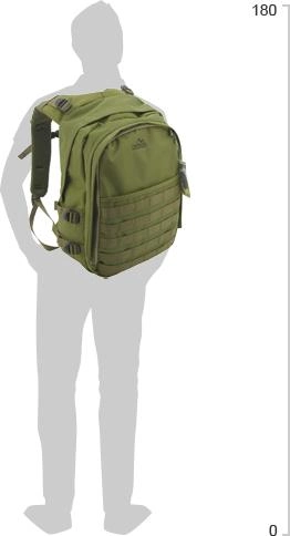 Рюкзак тактический CATTARA 30 л OLIVE Зеленый (13868) - изображение 1